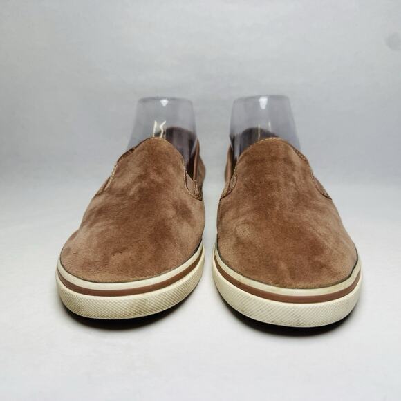 Lauren Ralph Lauren Janis Slip On Sneakers Womens Size 9 B Dusty Rose Velvet - Picture 4 of 10